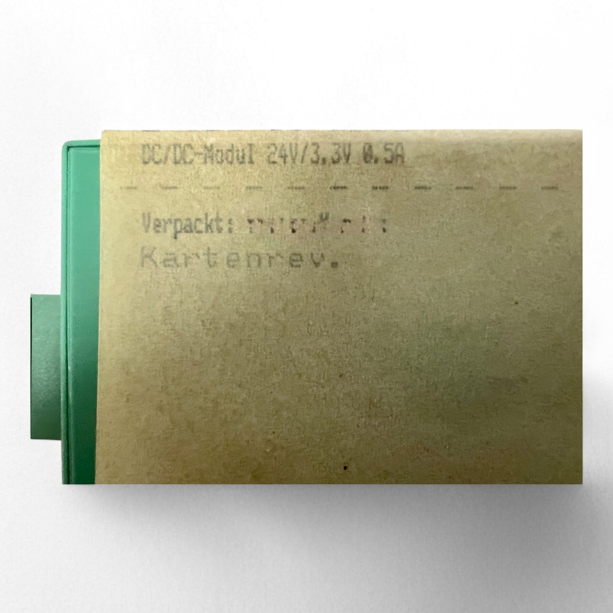HOMAG DC/DC-Modul 24V / 3,3V 0,5A 2-083-01-6603 H00291413