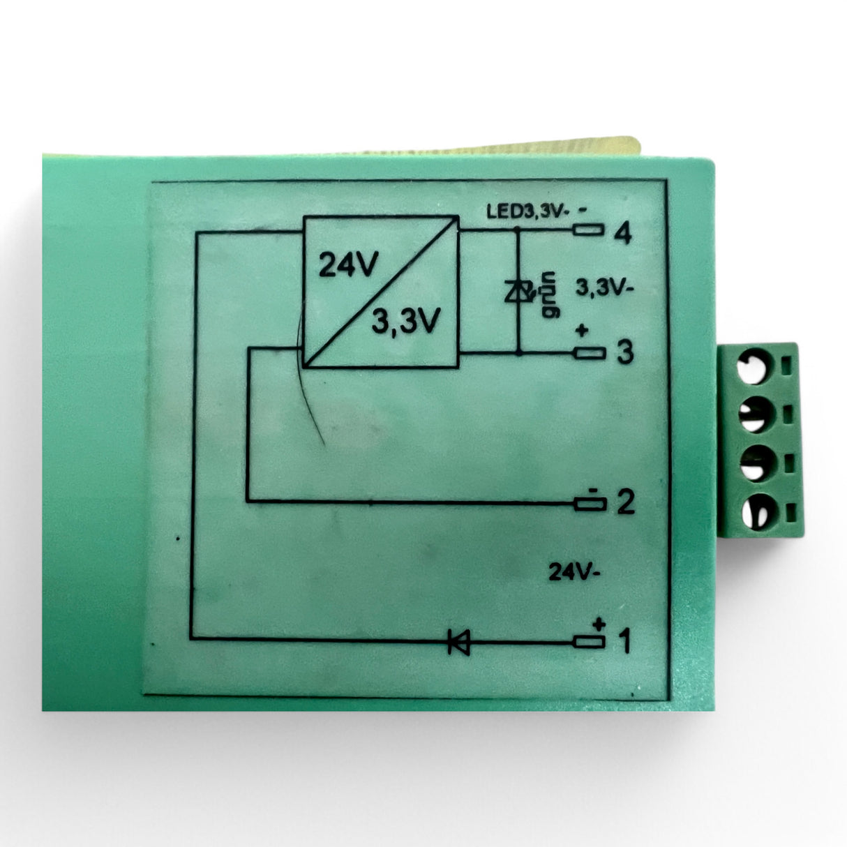 HOMAG DC/DC-Modul 24V / 3,3V 0,5A 2-083-01-6603 H00291413
