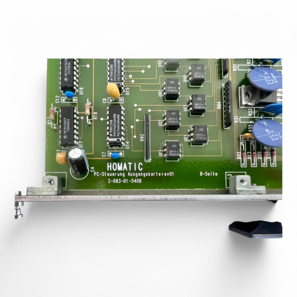 HOMAG Homatic Ausgangskarte 16A 24V PNP HC020 Art. 2-083-01-5408 Nr. H00112736  BAZ BOF (Kopie)