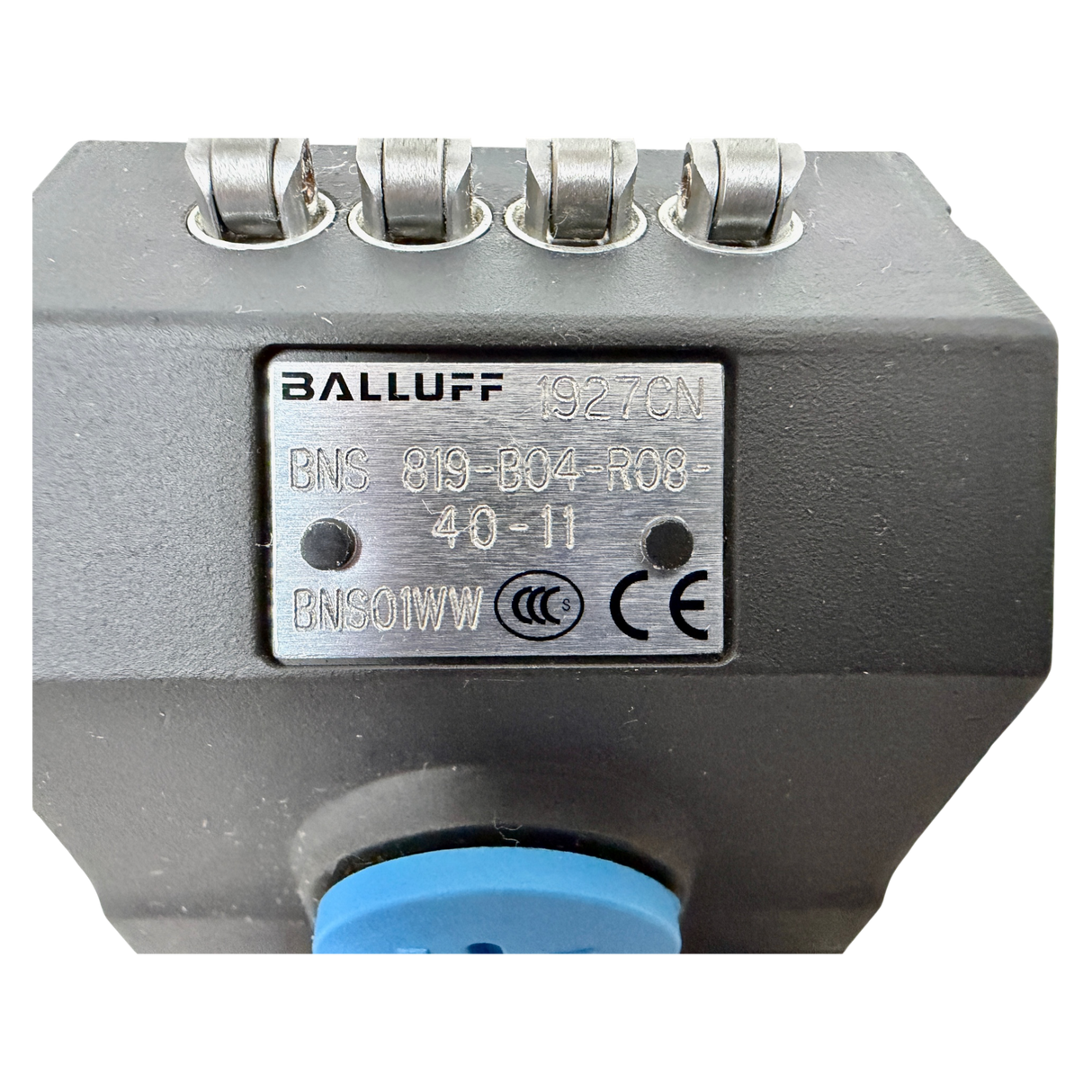 Balluff Mechanischer Endschalter BNS01WW – Typ BNS 819-B04-R08-40-11