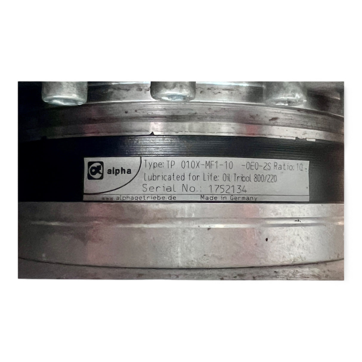 Rexroth Permanent Magnet Motor - Indramat MKD071B-061-KGO-KN und Alpha Getriebe TP 010X-MF1-