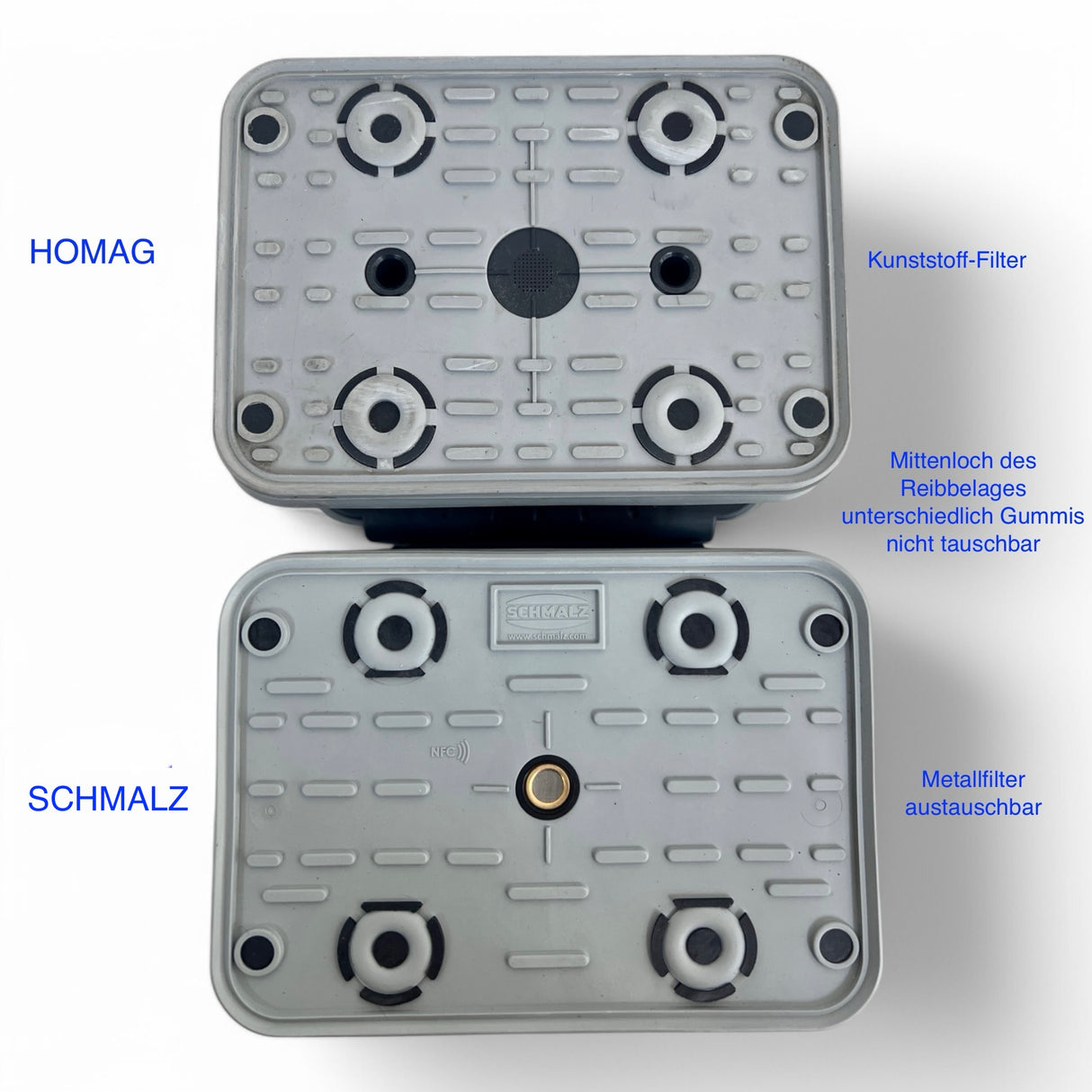 Blocksauger für HOMAG  2-Kreis Konsole  VCBL-K2 160x115x100 PRO  2-056-17-0920  10.01.12.04085