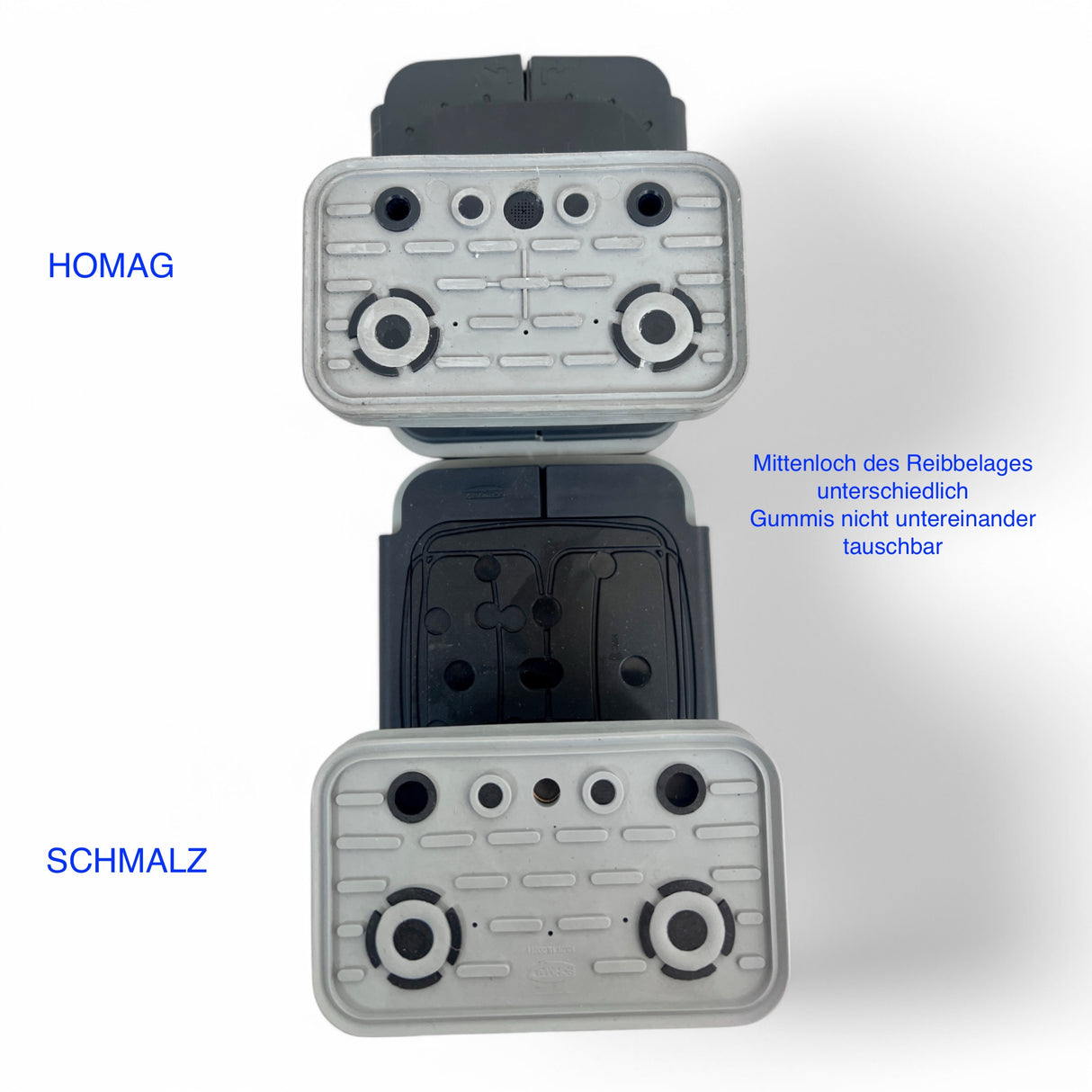 Blocksauger für HOMAG  2-Kreis Konsole  VCBL-K2 160x115x100 PRO  2-056-17-0920  10.01.12.04085