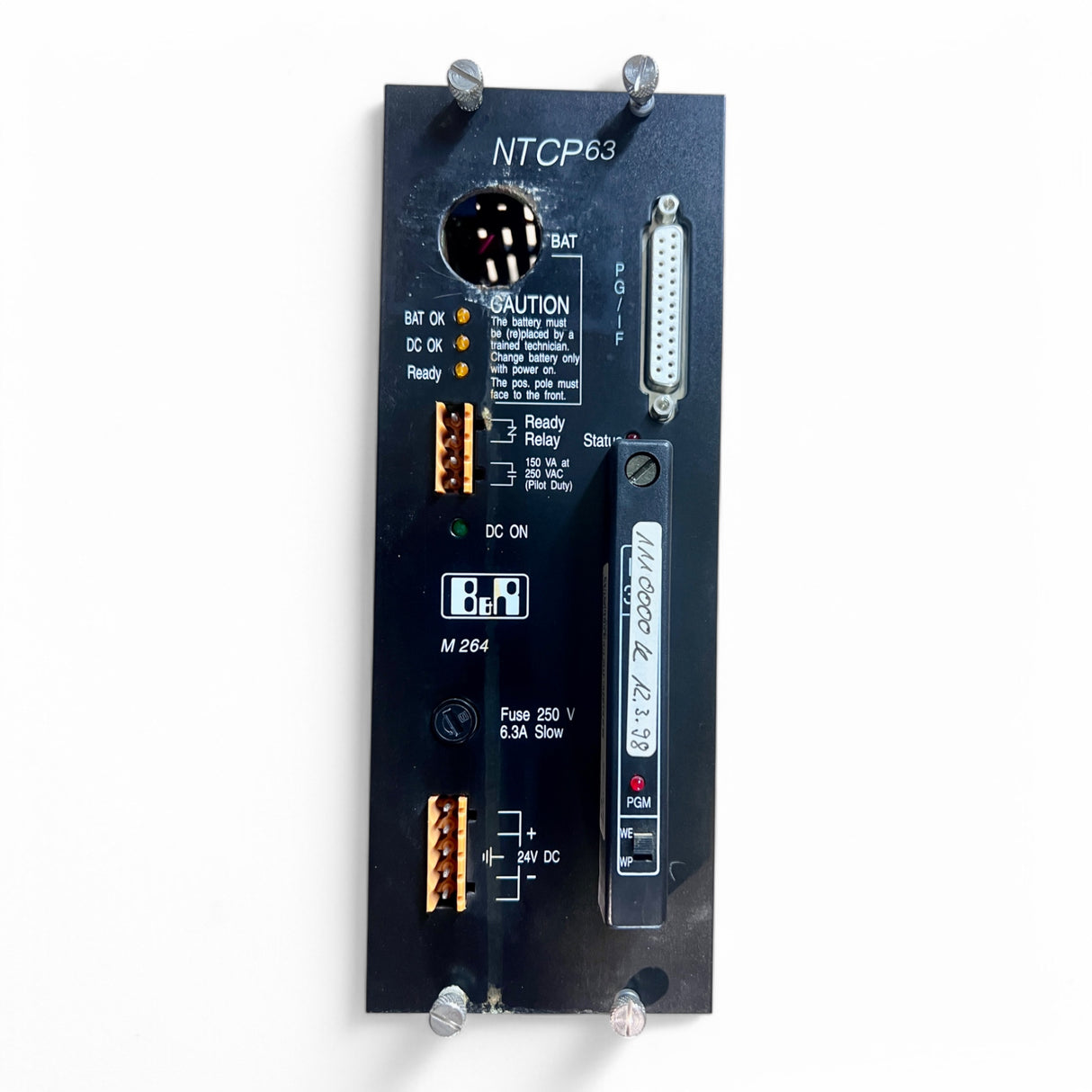 B&R NTCP63 Modul M2NTCP63-0 – Steuerungseinheit  Netzteil Holzma