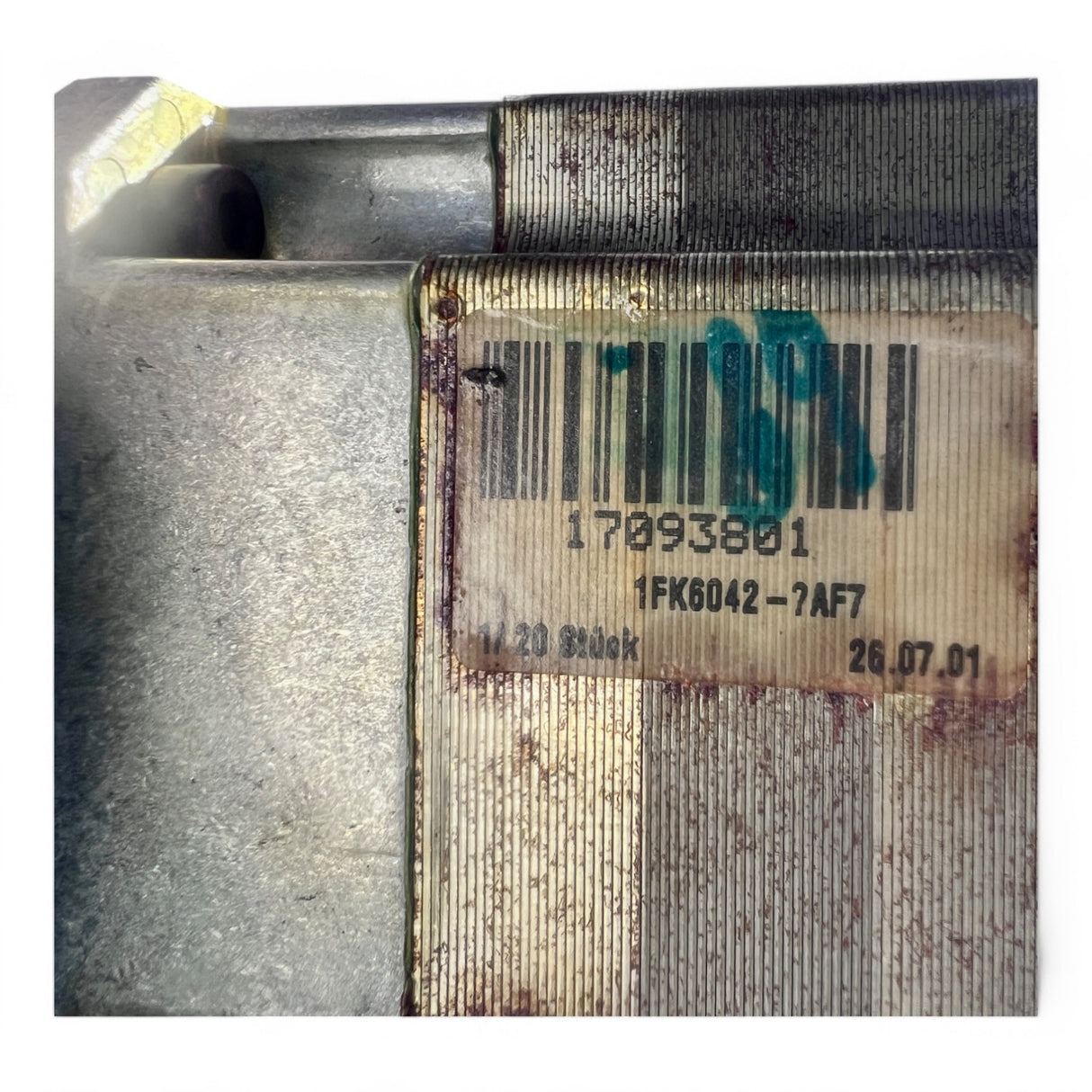 IMA Werkzeugwechsler mit Siemens Servomotor Typ 1FK6042–6AF71–1TGO MA 3 Nr. 196 ISP (1)