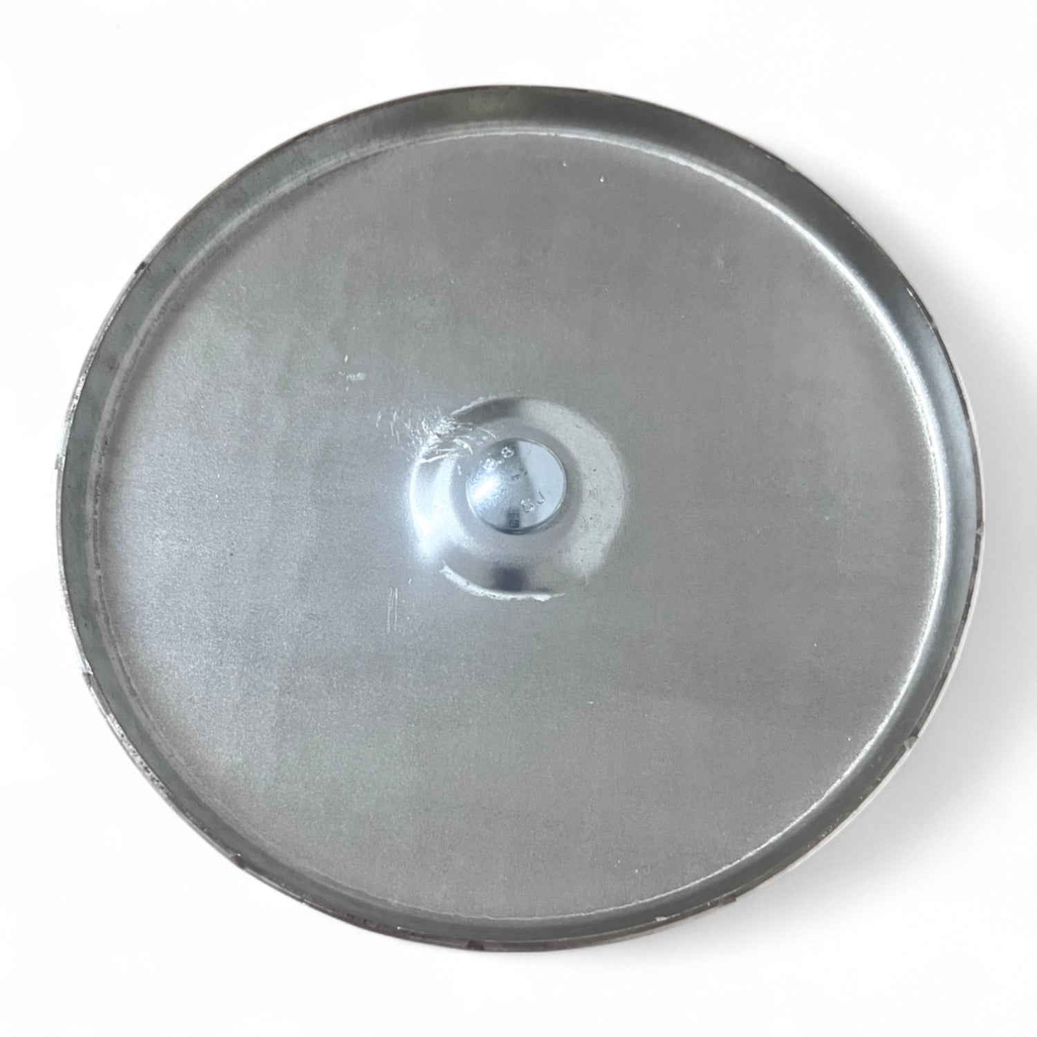 Filterronde Filterdeckel Deckel verzinkt für Filterschlauch D=200 mm mit Gewindebolzen M8x25 (4 Stück)