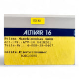 HOMAG Holzma Frequenzumrichter Altivar 16 ATV-16 U41M2G1 &nbsp;- Teile-Nr. 4-008-39-0407