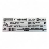 HOMAG Holzma Frequenzumrichter Altivar 16 ATV-16 U41M2G1 &nbsp;- Teile-Nr. 4-008-39-0407