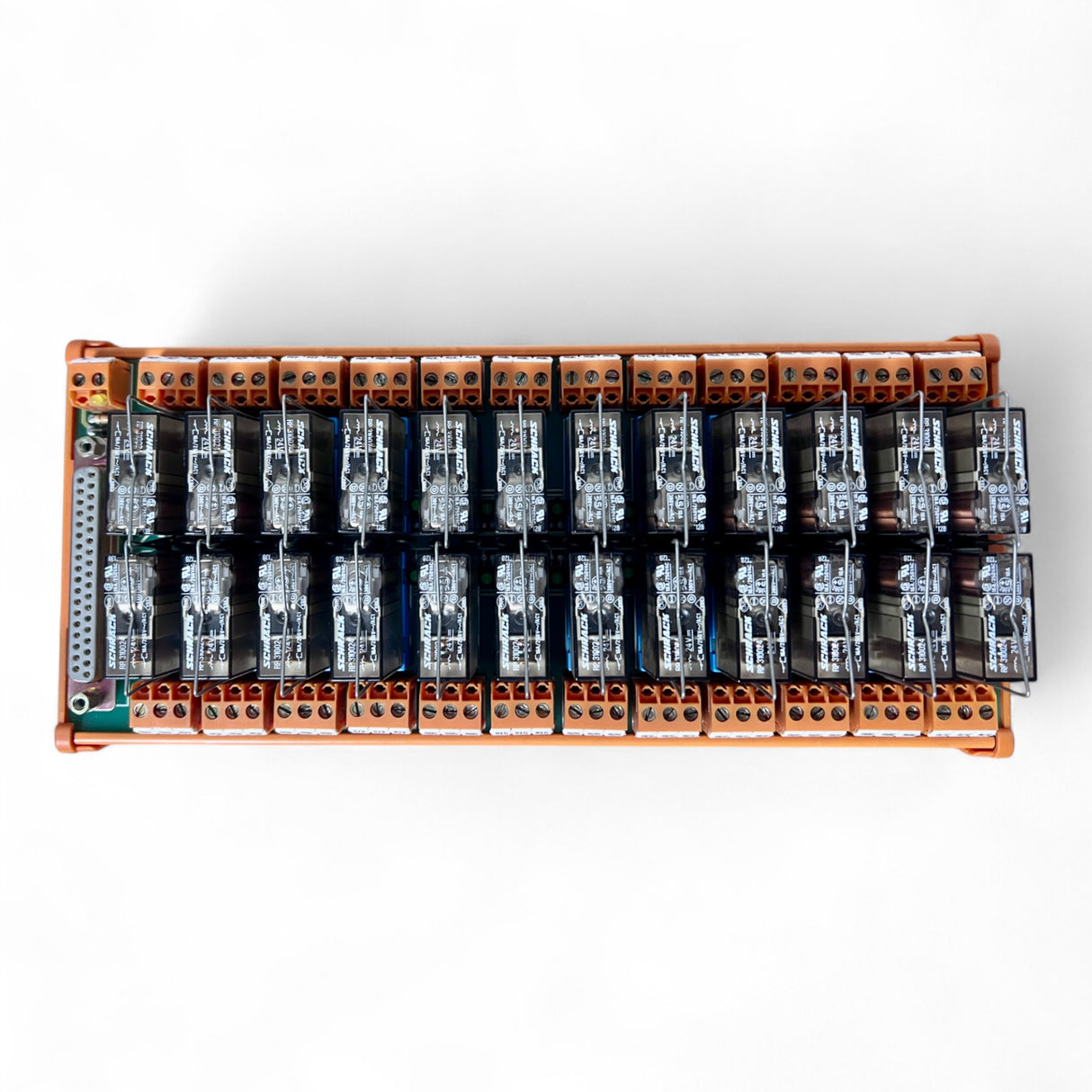 Weidmüller Relaiskarte RSM24-C NUM mit 24x SCHRACK RP310024 Relais – 24 V DC