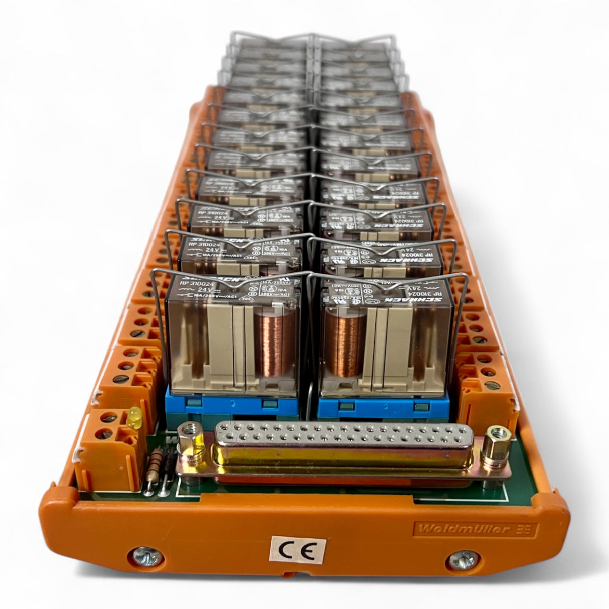 Weidmüller Relaiskarte RSM24-C NUM mit 24x SCHRACK RP310024 Relais – 24 V DC