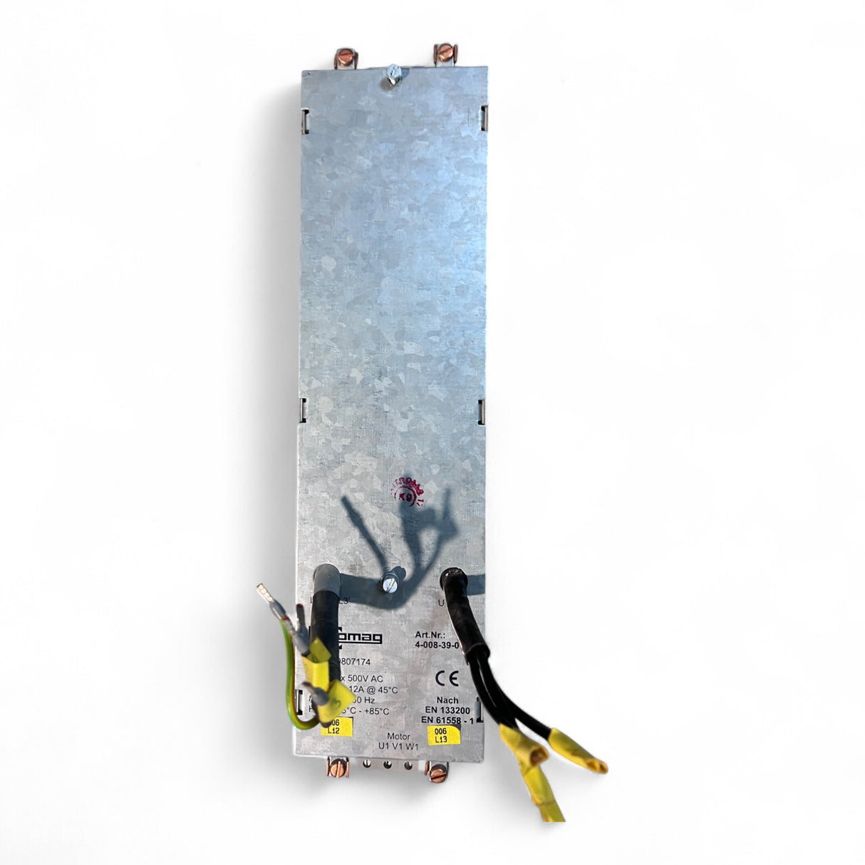 HOMAG Funkentstörfilter BLO B9807174 3x500 V AC 12 A – Artikelnummer 4-008-39-0695