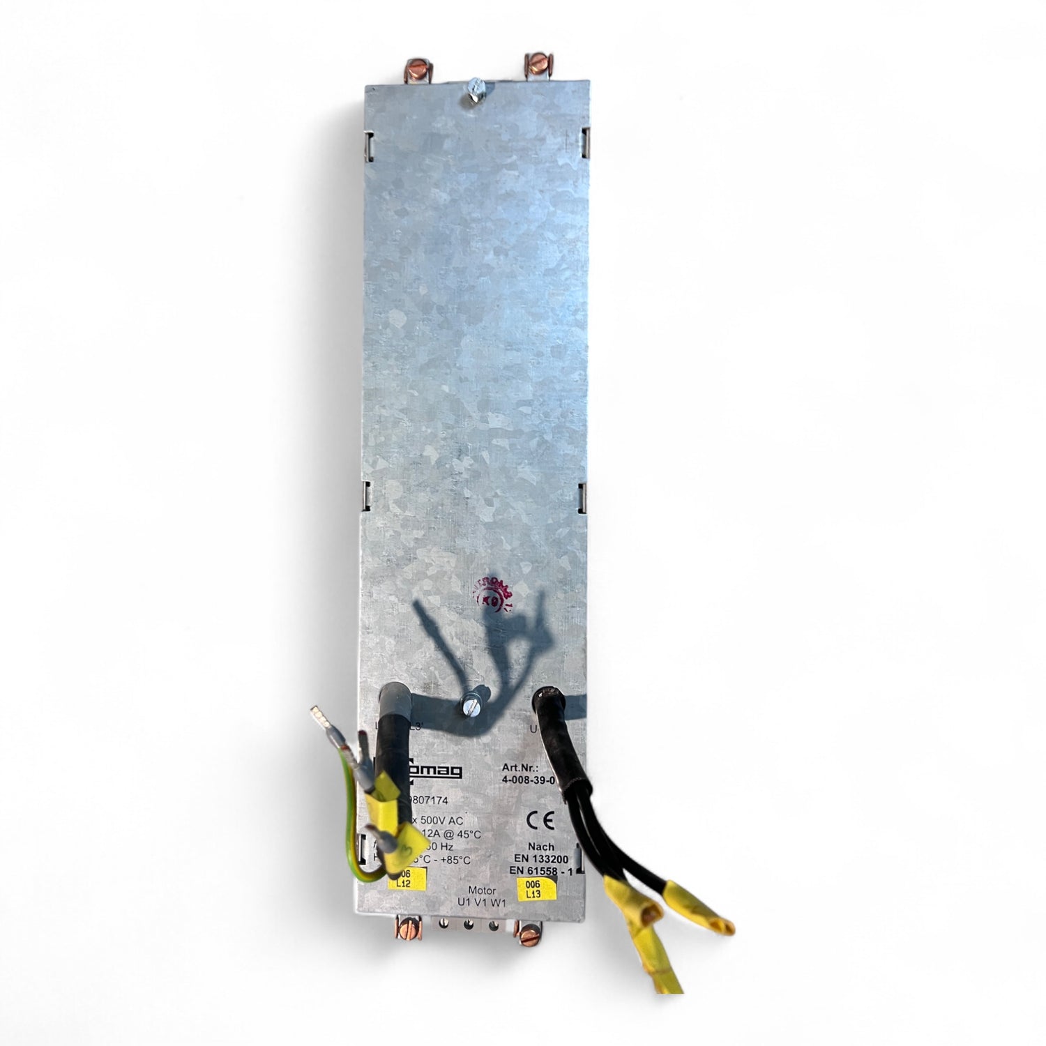 HOMAG Funkentstörfilter BLO B9807174 3x500 V AC 12 A – Artikelnummer 4-008-39-0695