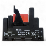 Schrack Relais RT424024 mit Sockel ES 50/3 – Relaisfassung | Relay Socket | Art.-Nr. ES50/3