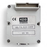 KEB COMBIVERT F4 Frequenzumrichter 10.F4.F1D-4040/Z 2.2 kW 4.0 kVA  Motorleistung mit RS232-Toslink Modul