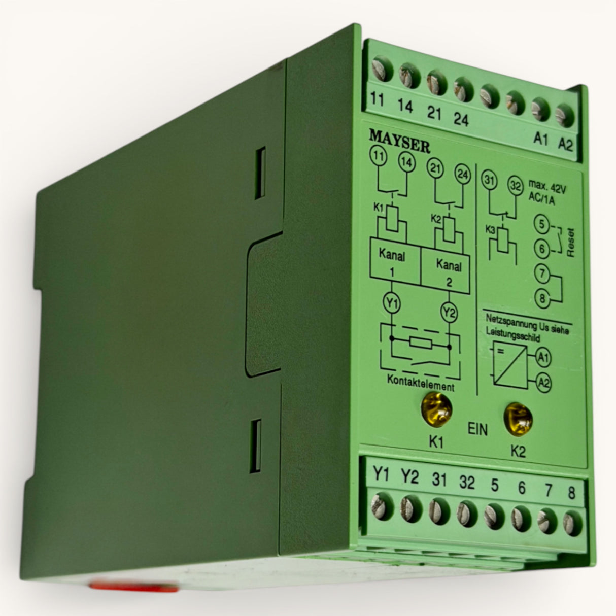 MAYSER Sicherheitssteuergerät SG EFS 104 ZK2/1 | Art.-Nr. 1002115 (safety control unit, safety relay)