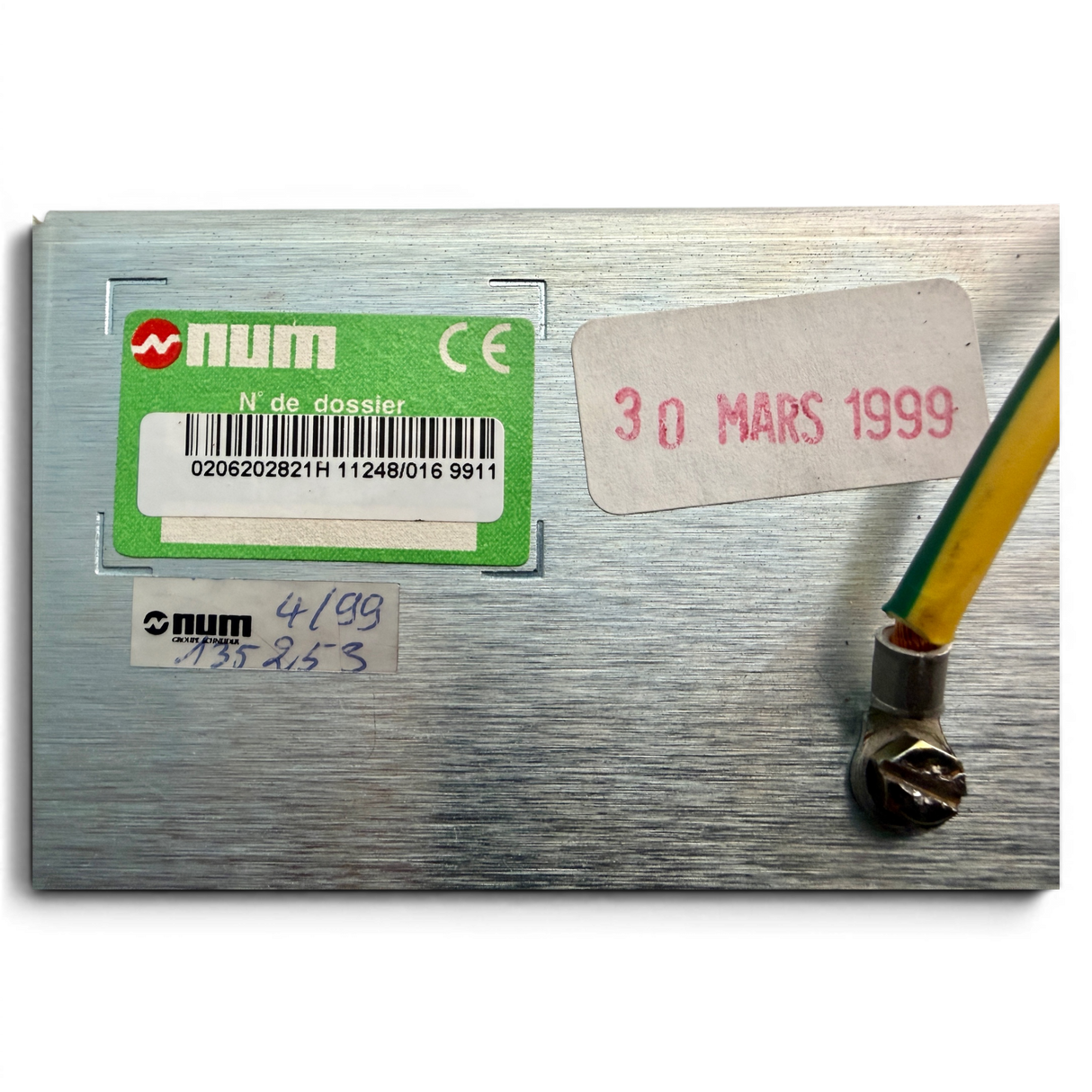 NUM Kurz Hub Tastatur Steuerung NUM 1060 Art Nr 207202 830M 0206202821H IMA 310 410 610 810