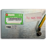 NUM Kurz Hub Tastatur Steuerung NUM 1060 Art Nr 207202 830M 0206202821H IMA 310 410 610 810