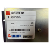 NUM Kurzhubtastatur Bedienpanel für NUM 1060 Steuerung Art.-Nr. 0206 202 821
