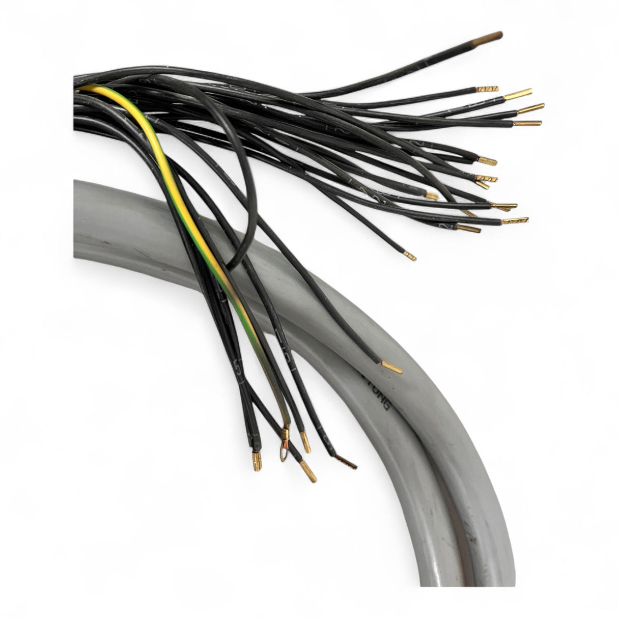 HOLZ HER panel saw wiring harness cable highly flexible 1215, 1220, 1265, 25 wires 2.7 m long, Lapp Ölflex cable