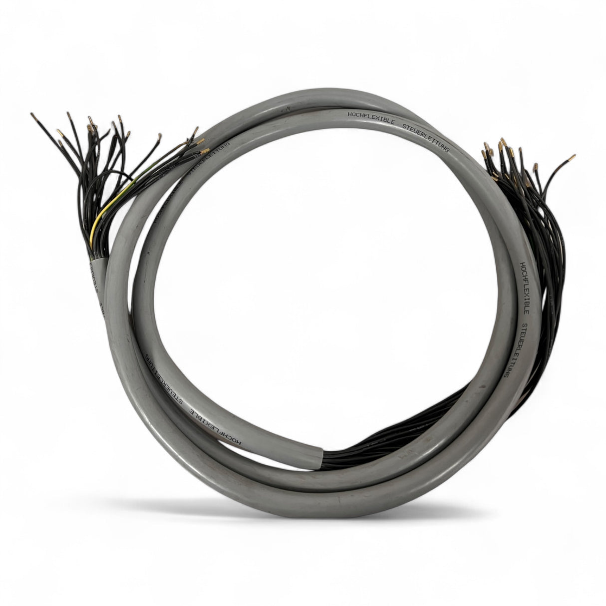 HOLZ HER panel saw wiring harness cable highly flexible 1215, 1220, 1265, 25 wires 2.7 m long, Lapp Ölflex cable