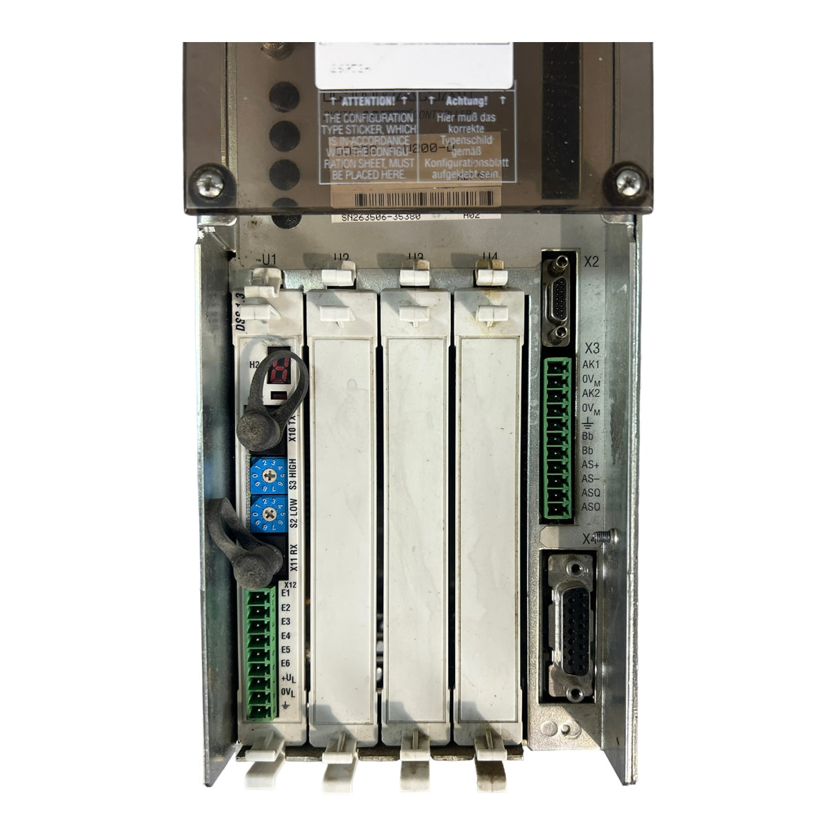 INDRAMAT Bosch Rexroth AC Servo  DDS02.1-W200-D DAE0 1.1