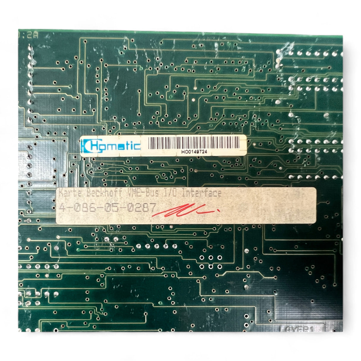 HOMAG Beckhoff VME Bus Interface  Art. Nr 4-086-05-0287  Homatic 1497