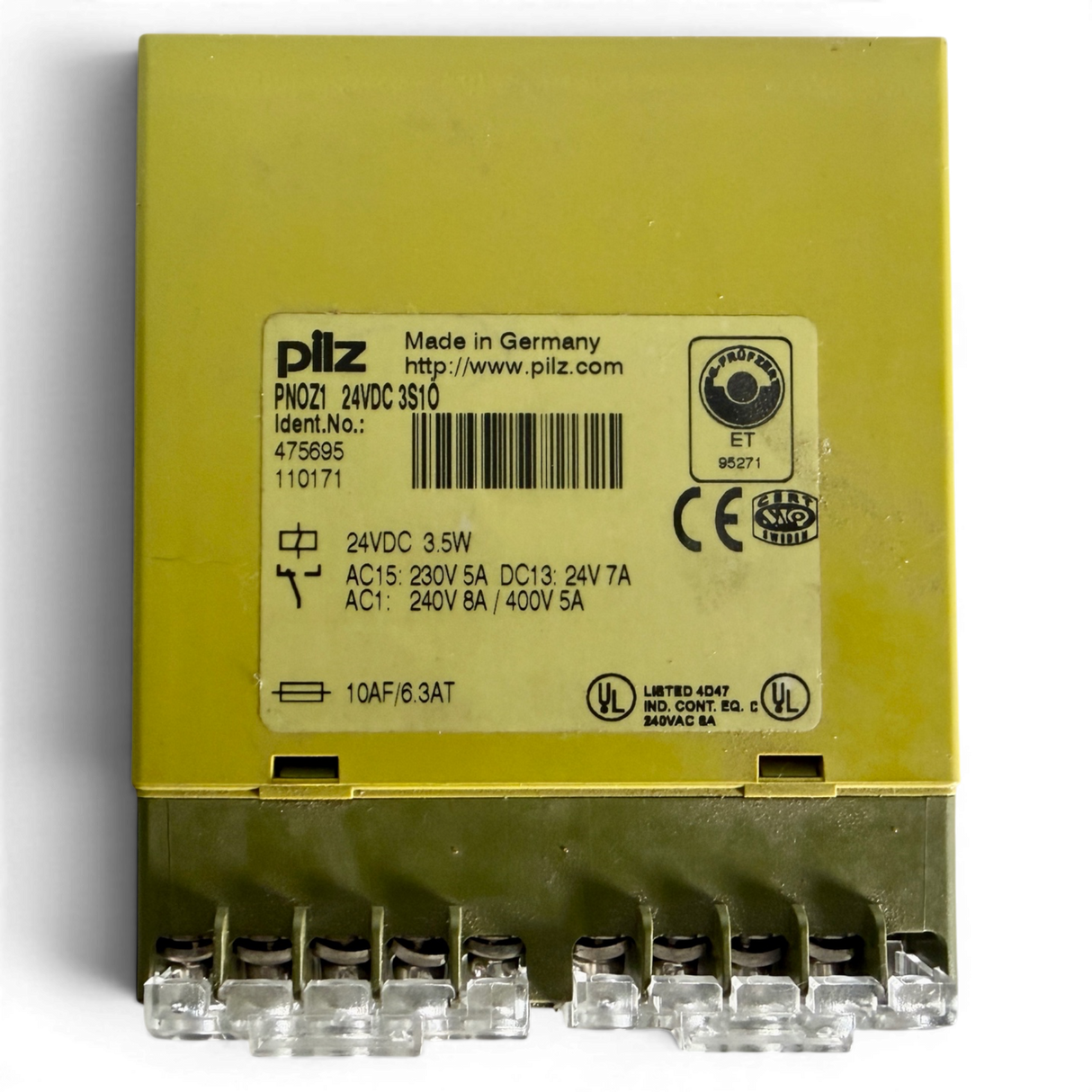 Pilz Pilz Z1MS 1A1R Safety Relay Part No. 679040