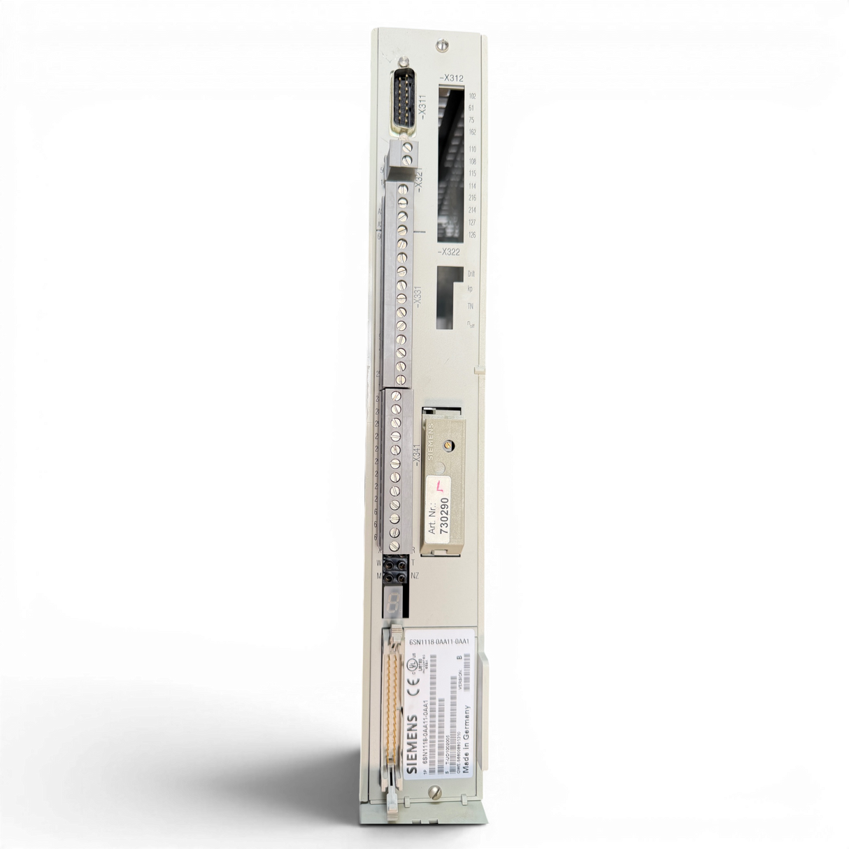 SIEMENS SIMODRIVE LT-Modul INT. 15A Art.-Nr. 6SN1123-1AA00-0AA1 / 6SN1118-0AA11-0AA1 passend z. B. für IMA 610 V