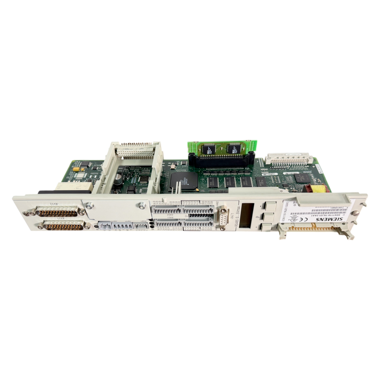 Siemens SIMODRIVE Regelungsbaugruppe Art.-Nr. 6SN1118-1NJ01-0AA1 Seriennummer T-AN1053241
