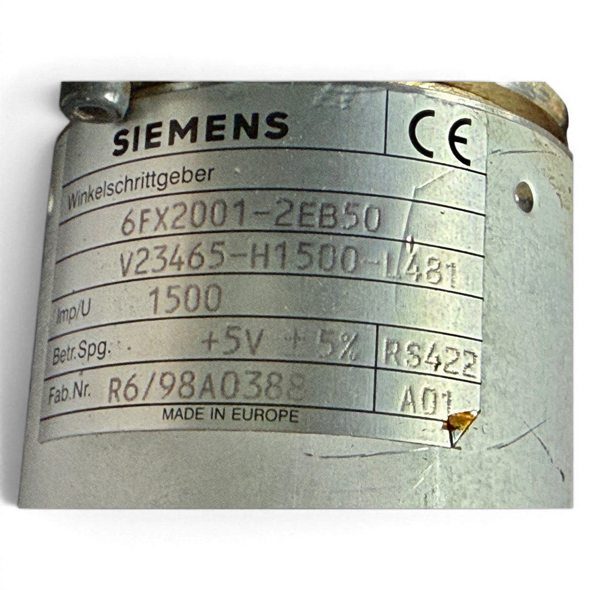 Siemens 1FT5064-1AF71-4EA0 – Servomotor 3~ Permanent-Magnet IMA CNC