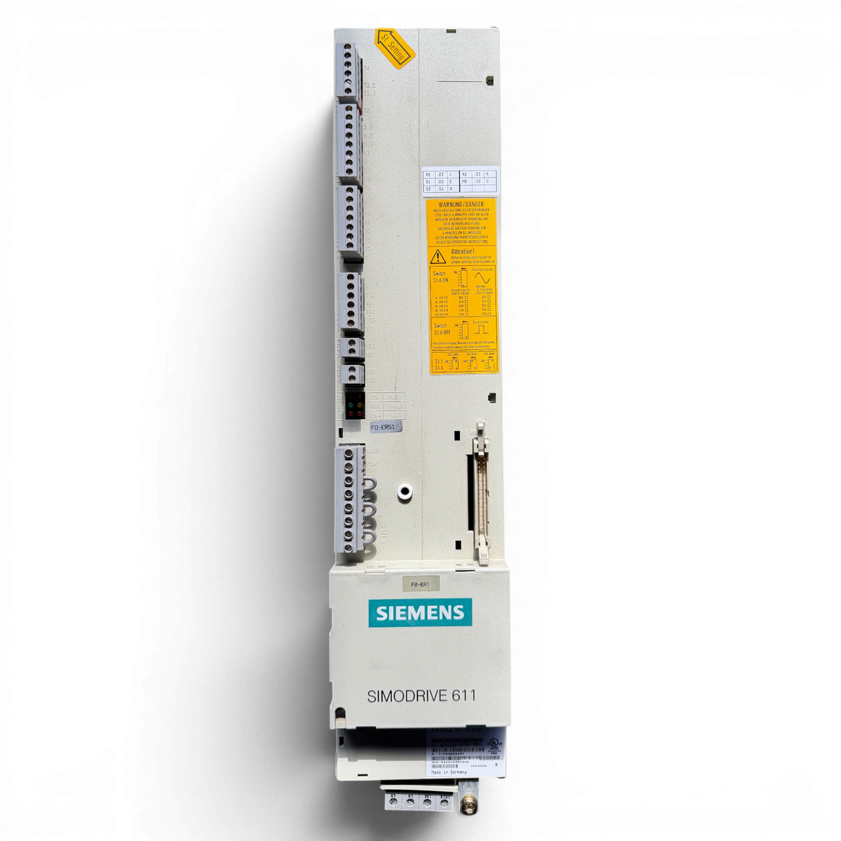 Siemens SIMODRIVE 611 E/R-MODUL INT. 16/21 kW Art.-Nr. 6SN1145-1BA01-0BA1