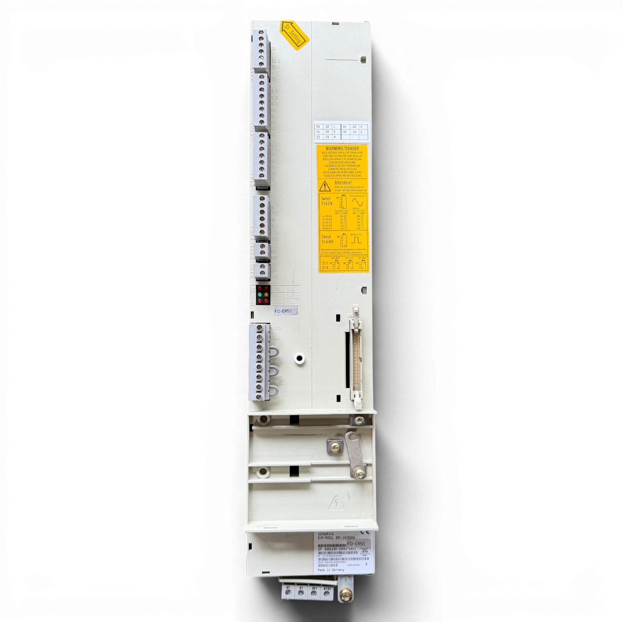 Siemens SIMODRIVE E/R-Modul INT. 16/21kW Version B Art.-Nr. 6SN1145-1BA01-0BA1