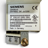 Siemens SIMODRIVE E/R-Modul INT. 16/21kW Version B Art.-Nr. 6SN1145-1BA01-0BA1