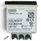 Siemens SIMODRIVE LT-Modul INT. 15A Art.-Nr. 6SN1123-1AA00-0AA2