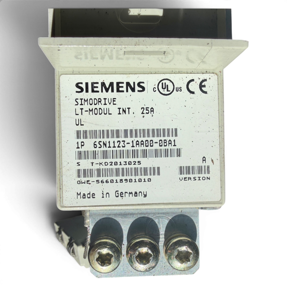 Siemens SIMODRIVE LT-Modul INT. 25A Version A für IMA CNC 6SN1123-1AA00-0BA1 Art.-Nr. 6SN1123-1AA00-0BA1