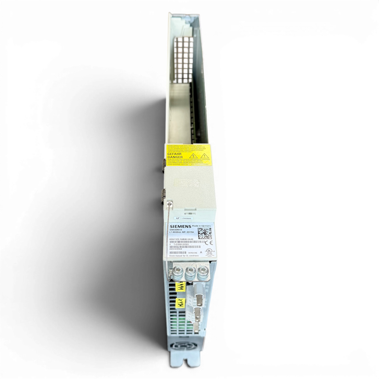 Siemens SIMODRIVE LT-Modul INT. 2x15A Version A Art.-Nr. 6SN1123-1AB00-0AA2