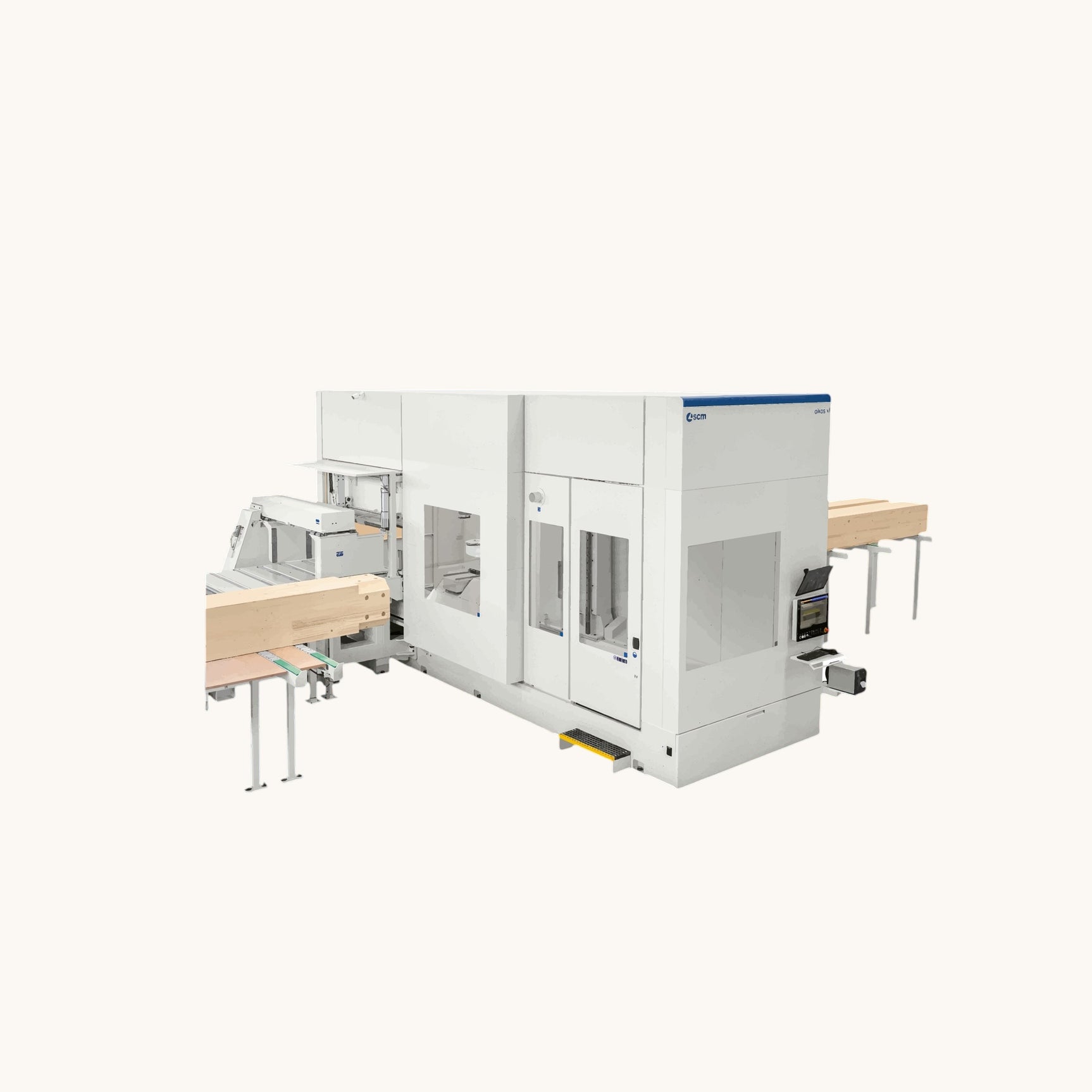SCM oikos xl 6-Achs CNC Bearbeitungszentrum für Holzbau