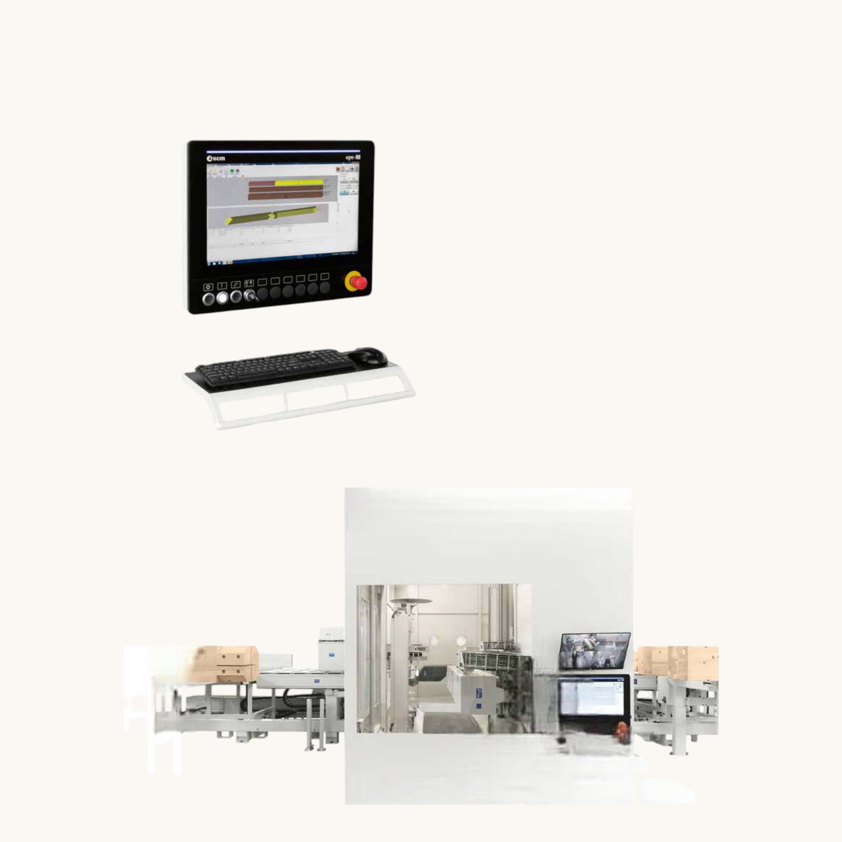 SCM oikos xl 6-Achs CNC Bearbeitungszentrum für Holzbau